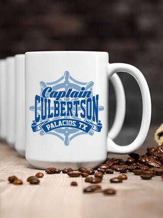 Vintage Captain : Ceramic Coffee Mugs