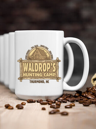 Vintage Hunting Camp : Ceramic Coffee Mugs