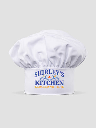 Vintage Kitchen : Embroidered Chef Hat