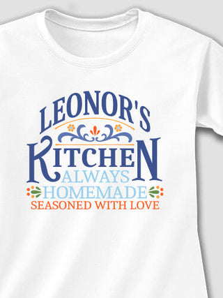 Vintage Kitchen : Adult Ladies Fitted T-Shirt