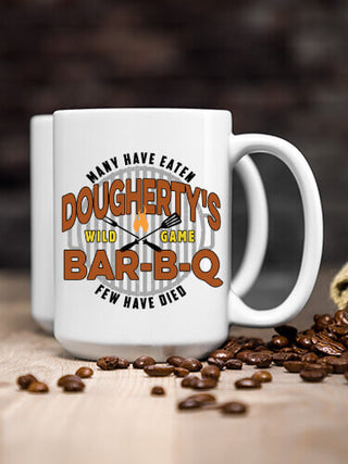 Wild Game Few Have Died BBQ : Ceramic Coffee Mugs