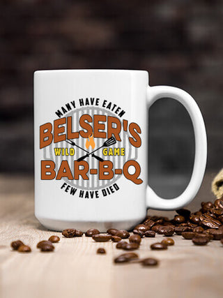 Wild Game Few Have Died BBQ : Ceramic Coffee Mugs