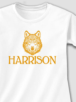 Wolf : Adult Ladies Fitted T-Shirt