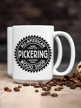 Wood Shop : Ceramic Coffee Mugs