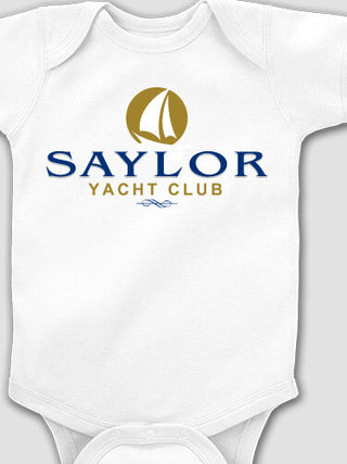 Yacht Club : Printed Baby Bodysuits