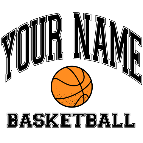 personalized Basketball design