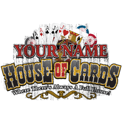 personalized House of Cards design