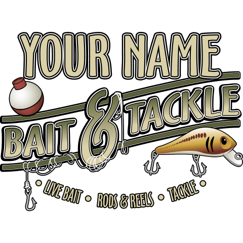 Personalized Classic Bait & Tackle Giftware