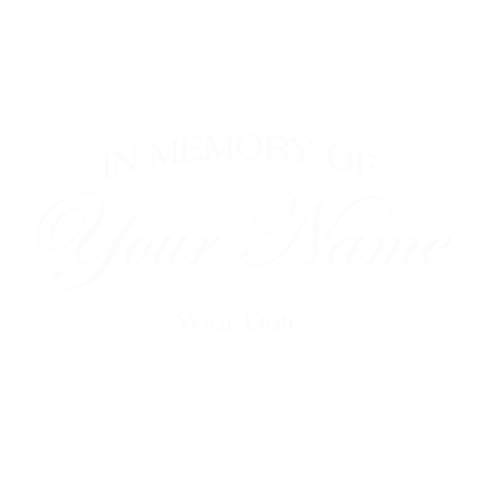 personalized In Memory Of design