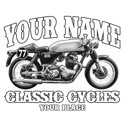 personalized Classic Cycles design