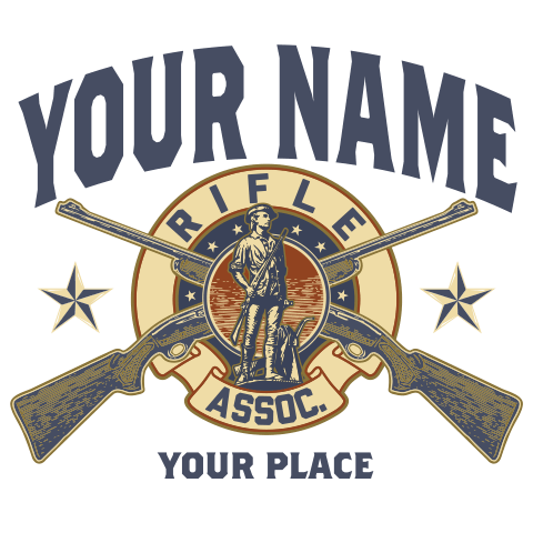 personalized Rifle Association design