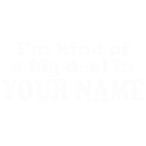 personalized Big Deal design
