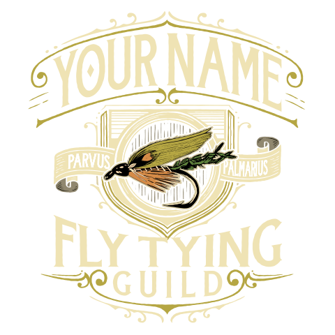 personalized Fly Tying Guild design
