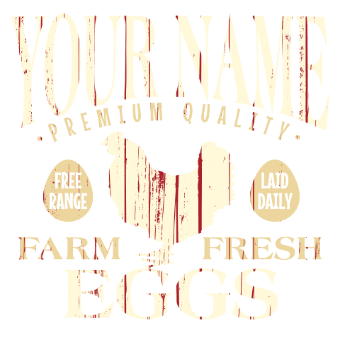 Custom Egg Stamp Chicken Egg Stamp Wooden Stamp Seal Farm Fresh Mini Egg  Stamp Personalized Clear Logo Labels For Fresh Eggs