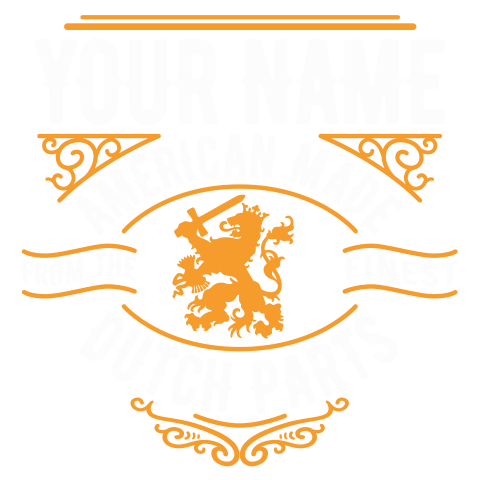 personalized Dutch Parts design
