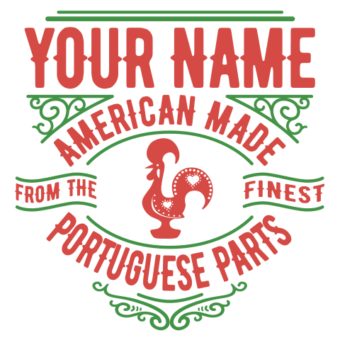 personalized Portuguese Parts design