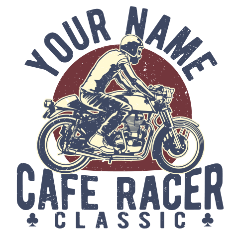 personalized Cafe Racer design