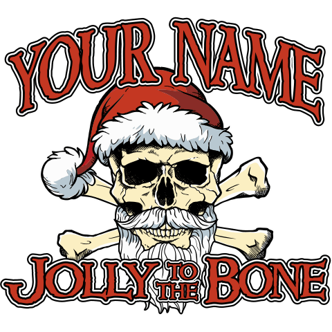 personalized Jolly To The Bone design
