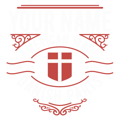 personalized Danish Parts design