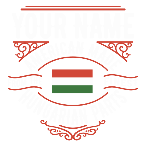 personalized Hungarian Parts design