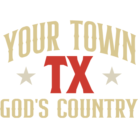 personalized God's Country design
