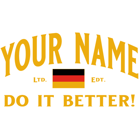 personalized Germans Do It Better design
