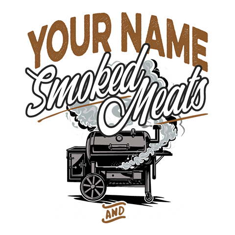 personalized Smoked Meats design