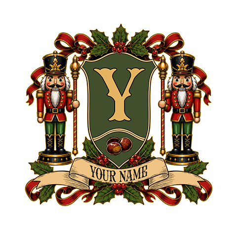 personalized Nutcracker Coat Of Arms design