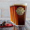 Garage Clear Pint Glass - Color Printed (set of 4) ALT1 Thumbnail