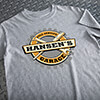 Garage Sports Grey Adult T-Shirt ALT1 Thumbnail