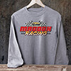 Racing Team Sports Grey Adult Long Sleeve ALT1 Thumbnail