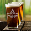 Camp Clear Pint Glass - Engraved (set of 4) ALT1 Thumbnail