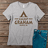 Camp Sports Grey Adult Ladies Premium T-Shirt ALT1 Thumbnail
