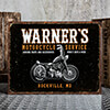 Motorcycle Service NA Tin Sign 16 x 12.5 ALT1 Thumbnail