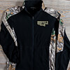Rod and Gun Club Black/Realtree Camo Camo Microfleece Full Zip Jacket ALT1 Thumbnail