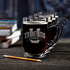 Classic University Clear Coffee Mug - Engraved (set of 4) ALT1 Thumbnail