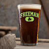 Irish Varsity Clear Pint Glass - Color Printed (single) ALT1 Thumbnail