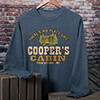 Cabin Dark Heather Adult Long Sleeve ALT1 Thumbnail