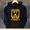 German Eagle Black Adult Hooded Sweatshirt ALT1 Thumbnail