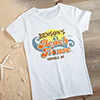 Beach House White Adult Ladies Fitted T-Shirt ALT1 Thumbnail