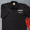 Classic Cycles Black Embroidered Work Shirt ALT1 Thumbnail