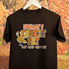 Turkey Day Dark Chocolate Adult T-Shirt ALT1 Thumbnail