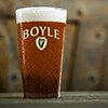 Irish Harp Clear Pint Glass - Color Printed (single) ALT1 Thumbnail