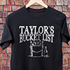 Bucket List Black Adult T-Shirt ALT1 Thumbnail