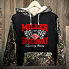 Speedway Black/SFG Camo Adult 2-Tone Camo Hooded Sweatshirt ALT1 Thumbnail