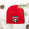 Ski Patrol Red Embroidered Beanie ALT1 Thumbnail