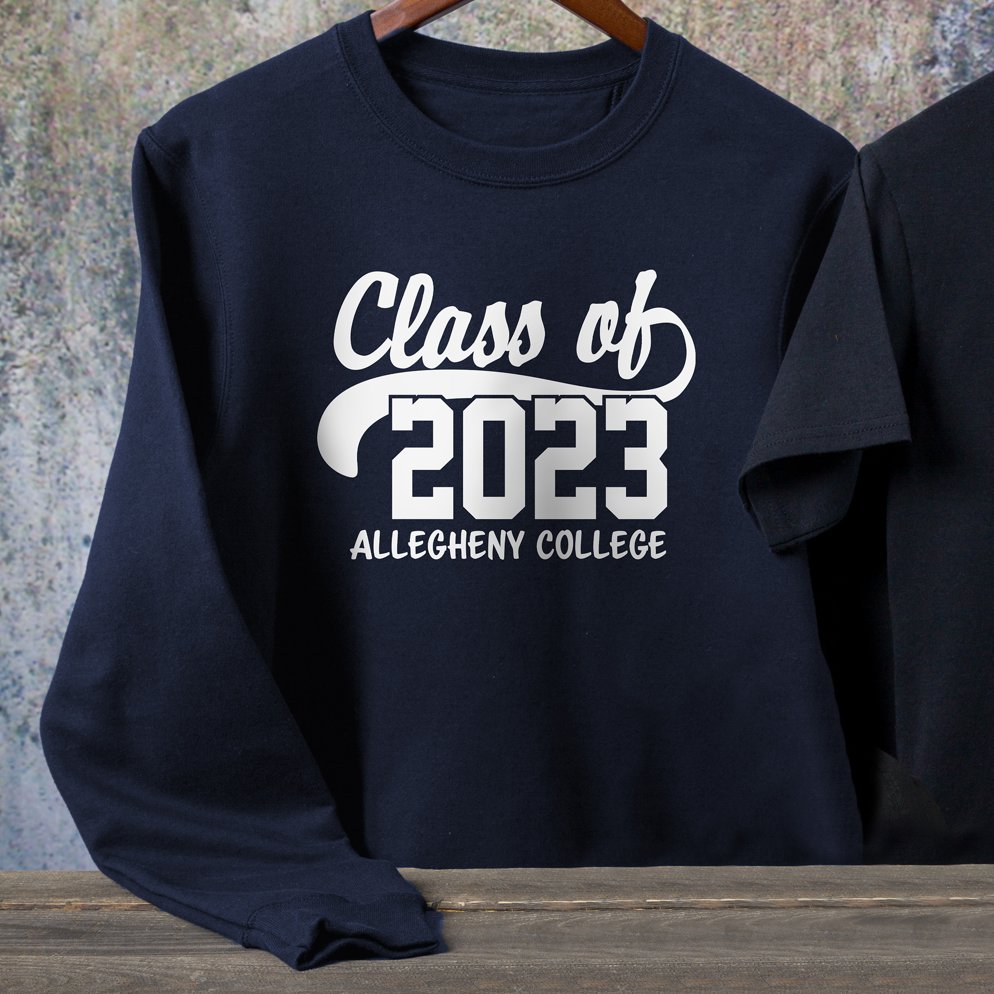 Class Of Navy Adult Sweatshirt ALT1 Thumbnail