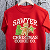 Christmas Cookie Company Red Adult T-Shirt ALT2 Thumbnail