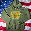 Army Myth Legend Military Green Adult Hooded Sweatshirt ALT1 Thumbnail