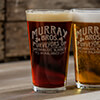 Shenanigans Clear Pint Glass - Engraved (set of 4) ALT1 Thumbnail
